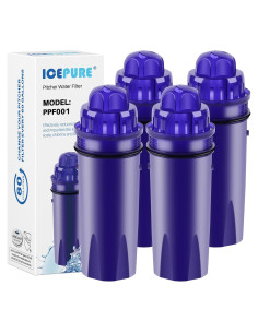 Filtro de Agua ICEPURE PPF001 para Jarras PUR - 4 Pack