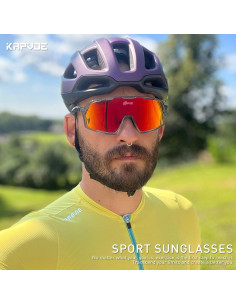 Gafas de Ciclismo KAPVOE K160 Polarizadas UV400 Unisex 2