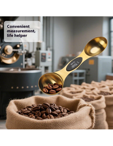 Juego de 9 Cucharas Medidoras Magnéticas de Acero Inoxidable