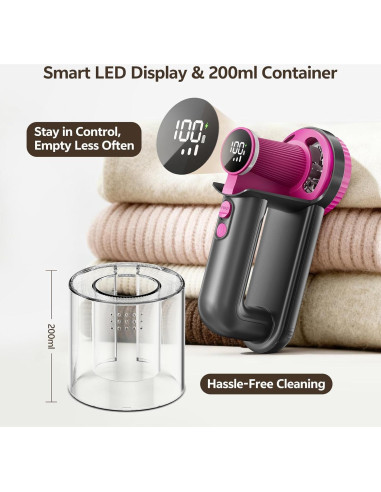 Afeitadora de tela Wauvmoss CY609 2 en 1 recargable 2000mAh