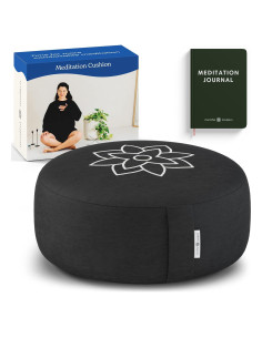 Cojín de Meditación Grande Mindful Modern 38 cm Algodón Orgánico