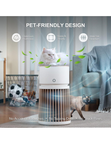 Purificador de Aire HEPA Airthereal AGH400-PET para Mascotas