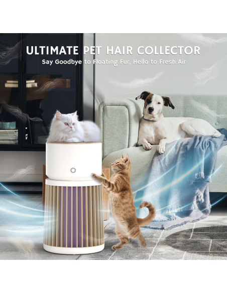 Purificador de Aire HEPA Airthereal AGH400-PET para Mascotas