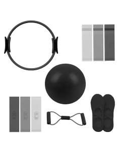 Juego de Anillo de Pilates Genérico con Pelota y Bandas