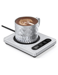 Calentador de Tazas Eléctrico Maestri House A310 Plata 4 Temperaturas