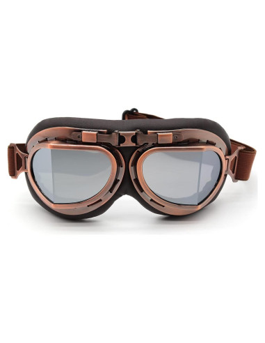 Gafas de piloto vintage Kucehiup UV protección y plegables
