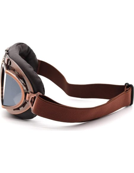 Gafas de piloto vintage Kucehiup UV protección y plegables