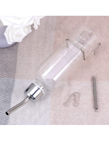 Botella de Agua para Mascotas Balacoo - Dispensador Sin Goteo 25cm