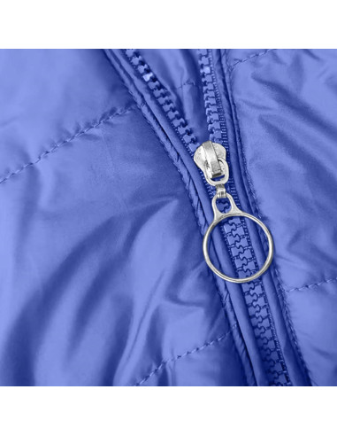 Abrigo de Invierno TANGNADE Mujer 3XL Forrado Sherpa Azul