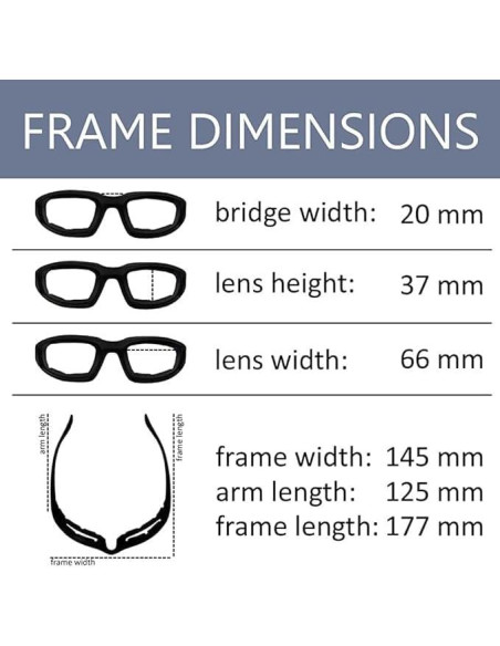Gafas de sol deportivas UV400 para motocicleta - Paquete 2