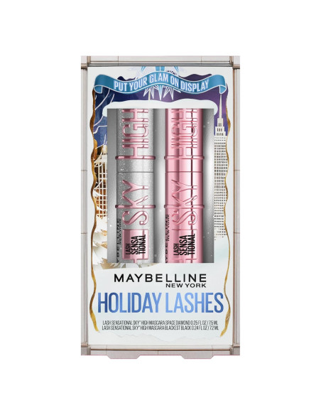 Kit de Maquillaje Festivo Maybelline Sky High - 2 Máscaras
