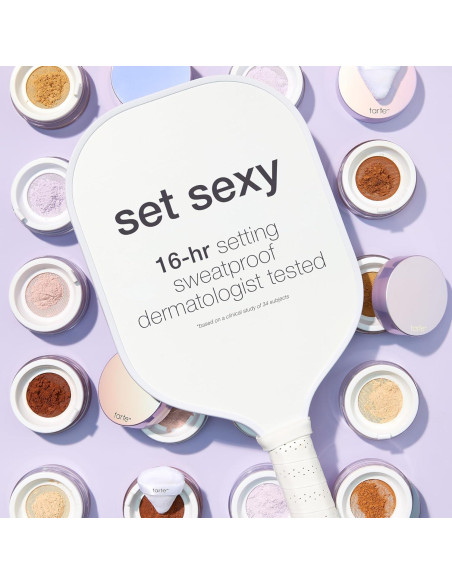 Corrector Cremoso Tarte Shape Tape + Polvo Fijador Sin Pliegues