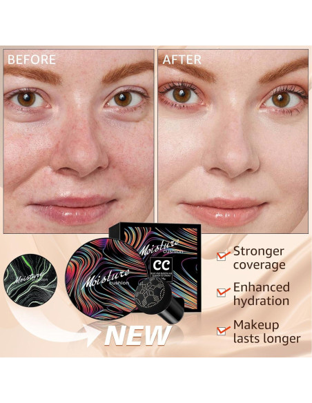 Crema CC OETUIOW Beige Buff - Hidratante y Corrector Facial