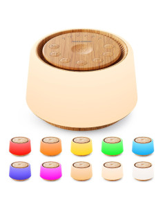 Máquina de Ruido Blanco SMILEBOP B69 con Luz Nocturna 30 Sonidos