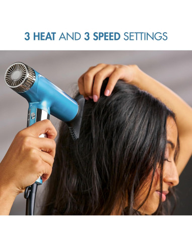 Secador de Pelo Profesional BaBylissPRO Nano Titanium 0.97kg