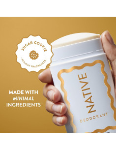 Desodorante Nativo Edición Navideña Galleta de Azúcar 75g 2