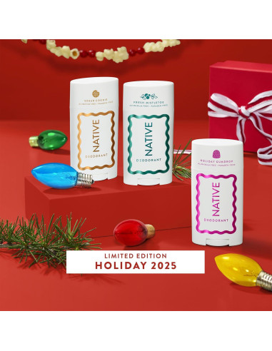 Desodorante Nativo Edición Navideña Galleta de Azúcar 75g