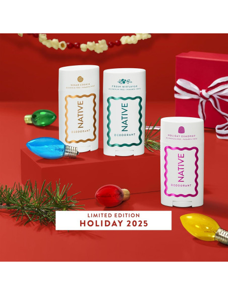 Desodorante Nativo Edición Navideña Galleta de Azúcar 75g