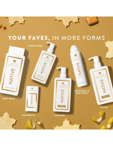 Desodorante Nativo Edición Navideña Galleta de Azúcar 75g