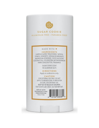 Desodorante Nativo Edición Navideña Galleta de Azúcar 75g