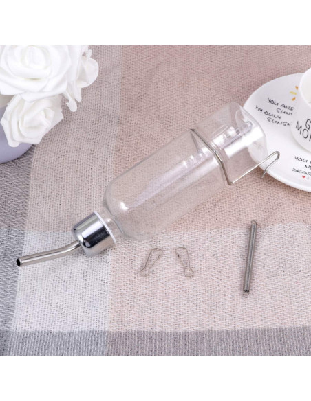 Botella de Agua para Mascotas Balacoo - Dispensador Sin Goteo 25cm