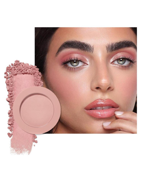 Rubor Mate Rosa Suave HHLTOH 6x6cm 7g - Larga Duración