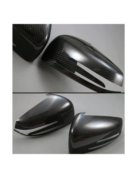 Cubiertas de Espejo Lateral Cuztom Tuning Fibra de Carbono 2010-2014