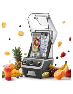 Licadora Comercial WaterElfo 2200W 2L Silenciosa Profesional