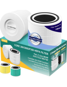 Paquete de 4 Filtros para Purificador de Aire Levoit Core 300 2