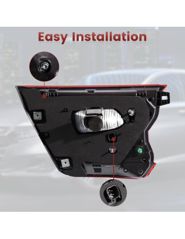 Luces Traseras LED CONLLCON Izquierda Honda Accord 2018-2022