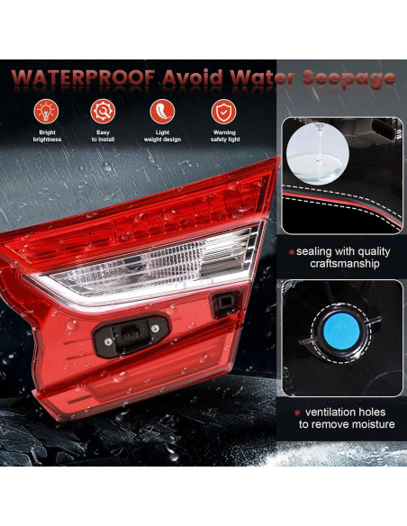 Luces Traseras LED CONLLCON Izquierda Honda Accord 2018-2022