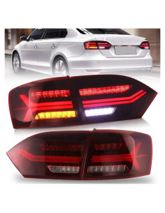 Luces Traseras VLAND US3-0215A para Jetta 2011-2014 Rojo/Blanco