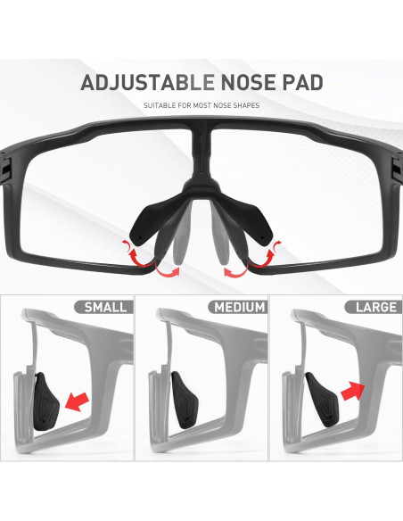 Gafas de Ciclismo Fotocromáticas SCVCN UV400 Unisex