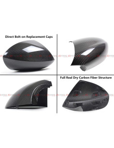 Cubiertas de Espejo Lateral Cuztom Tuning para BMW M3 2007-2014 2