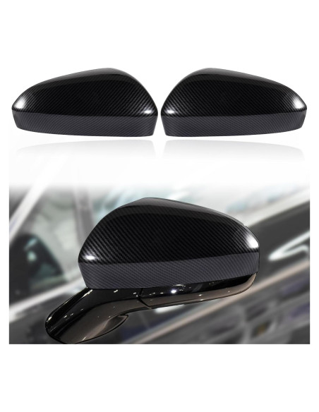 Cubierta Espejo Retrovisor Fibra de Carbono CZShiYue Ford Fusion 2013-2018