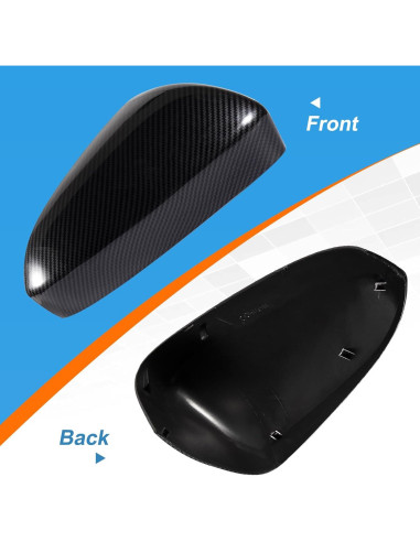 Cubierta Espejo Retrovisor Fibra de Carbono CZShiYue Ford Fusion 2013-2018