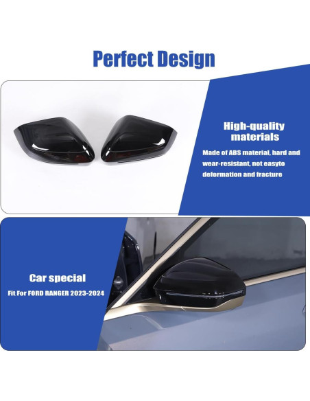 Cubiertas de Espejo Lateral JONKOKO para BMW Serie 5 7 2024+