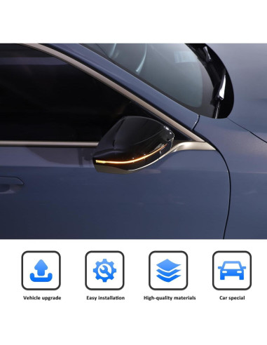 Cubiertas de Espejo Lateral JONKOKO para BMW Serie 5 7 2024+