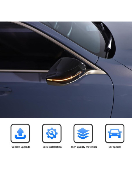 Cubiertas de Espejo Lateral JONKOKO para BMW Serie 5 7 2024+