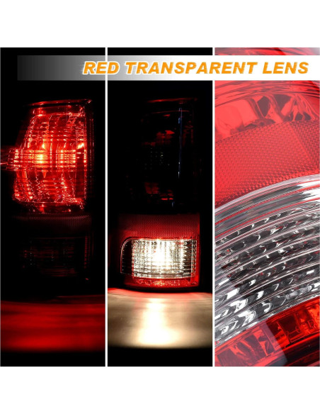 Luz Trasera Halógena Nakuuly para Dodge Ram 2009-2018