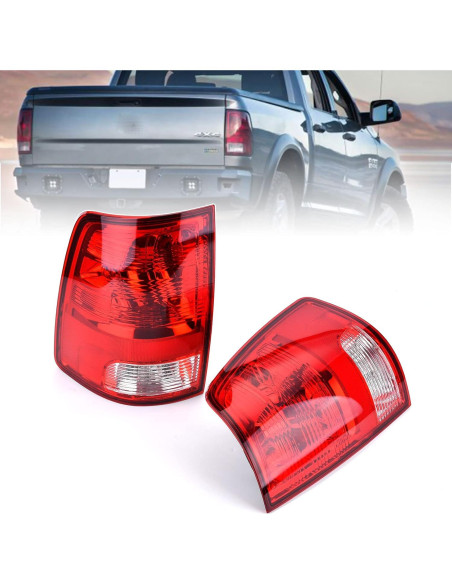 Luz Trasera Halógena Nakuuly para Dodge Ram 2009-2018