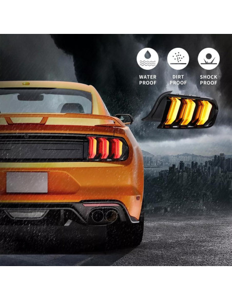 Luces Traseras LED Genérico para Ford Mustang 2015-2020