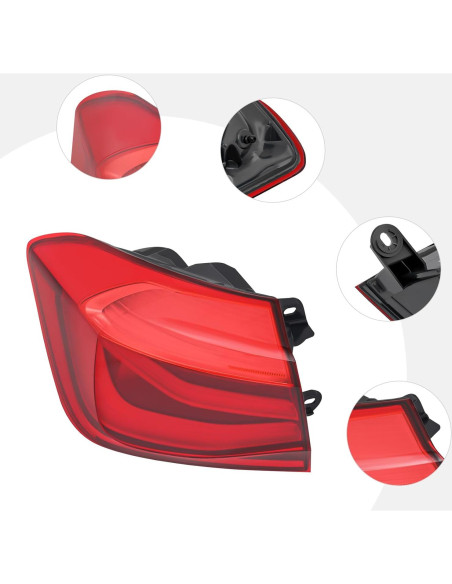 Luz Trasera Exterior Izquierda LED BMW Serie 3 F30 F80 2016-2018