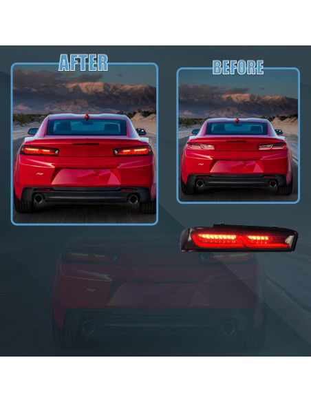 Luces Traseras LED VLAND para Chevrolet Camaro 2016-2018
