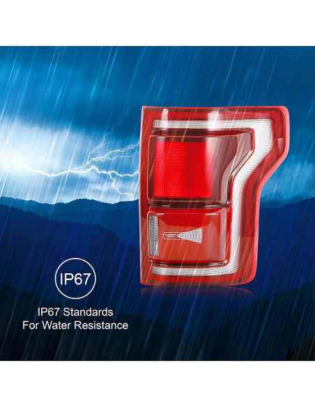 Luces Traseras LED AutoZest para Ford F150 Raptor 2017-2019