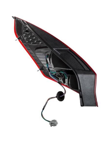 Luces Traseras Derechas Rareelectrical para Ford Fiesta 2011-2013