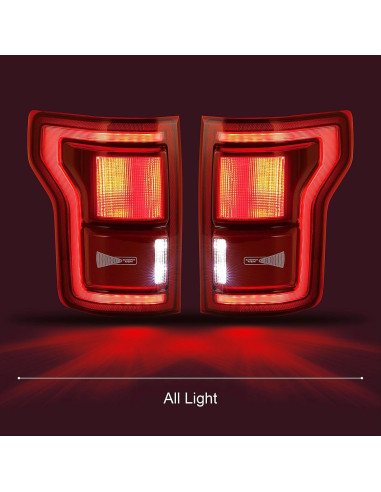 Luces Traseras LED AutoZest para Ford F150 Raptor 2017-2019