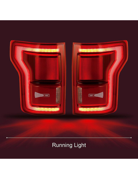 Luces Traseras LED AutoZest para Ford F150 Raptor 2017-2019