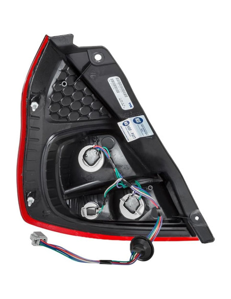 Luces Traseras Derechas Rareelectrical para Ford Fiesta 2011-2013