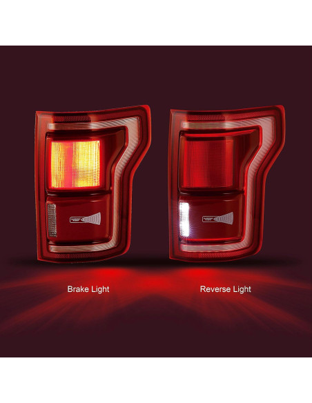 Luces Traseras LED AutoZest para Ford F150 Raptor 2017-2019